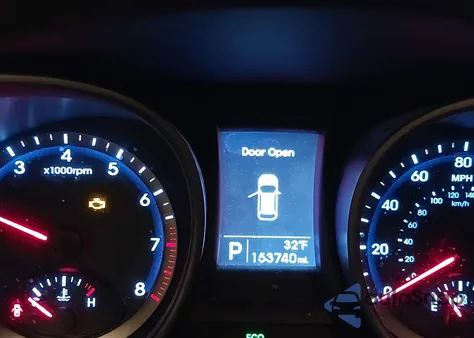 2015 Hyundai Santa Fe Sport 2.4L from USA, damaged, VIN 5XYZU3LB7FG274616